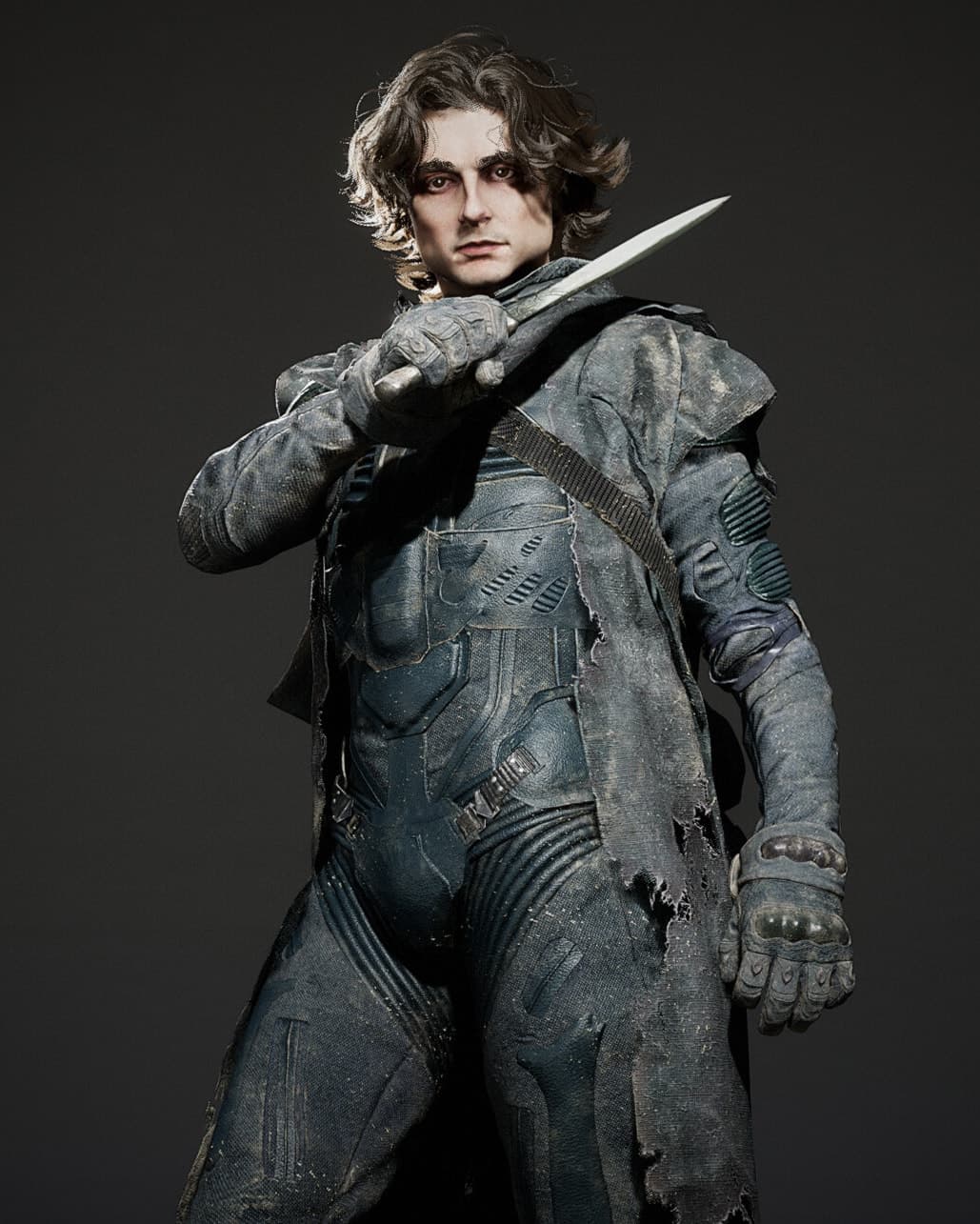 Paul Atreides — fan art de Duna, por Moroni Meirelles