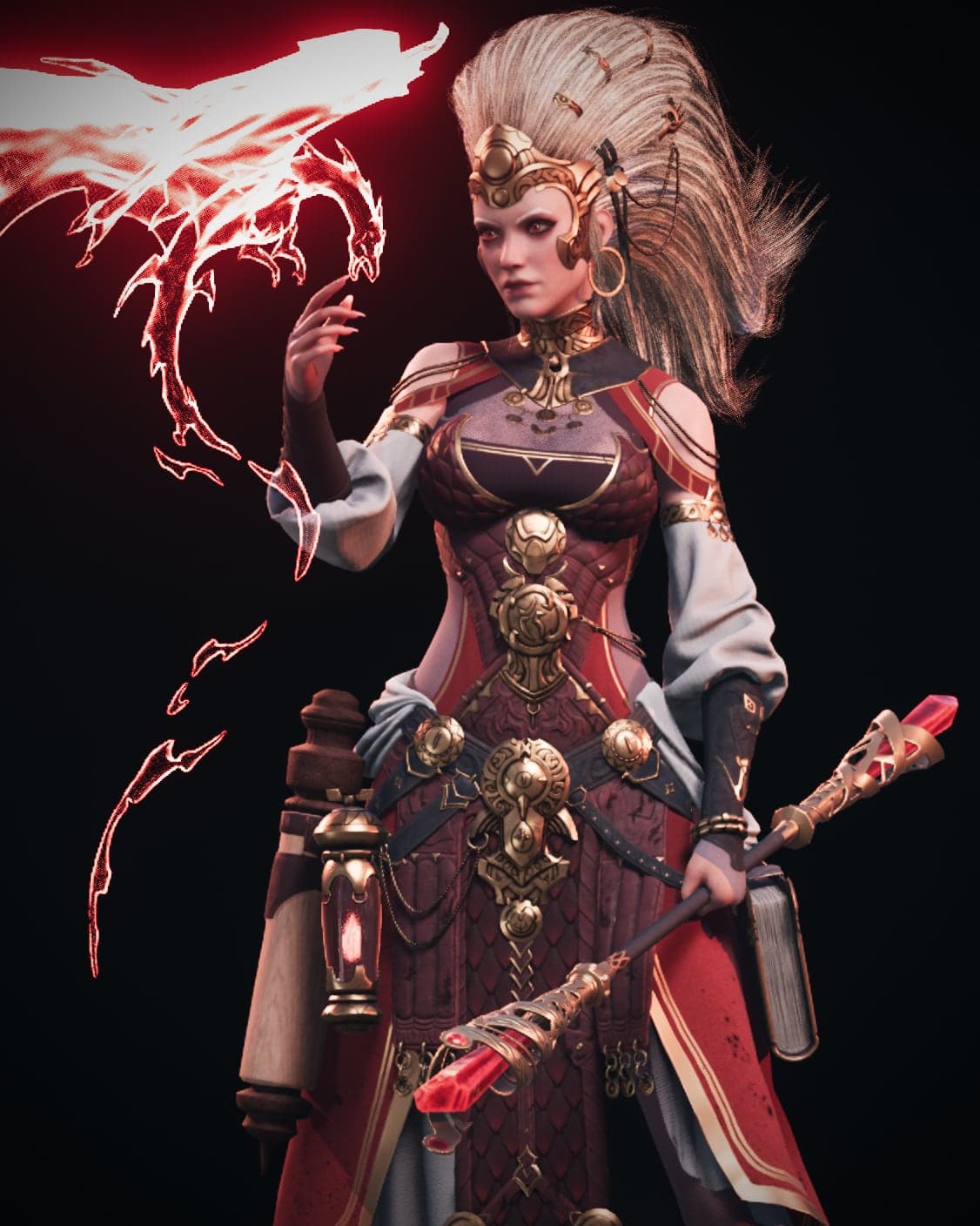 The Archmage — personagem real time, por Vinícius Silva