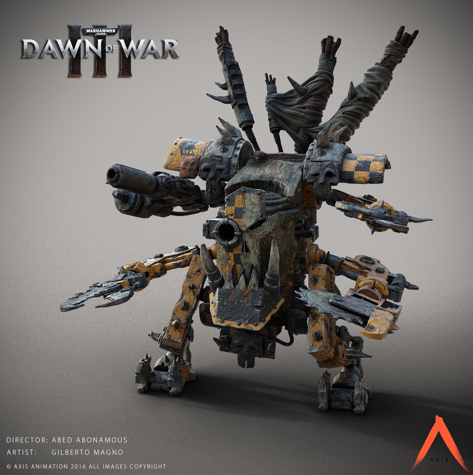 Warhammer 40.000: Dawn of War III — Veículo orc para cinemática