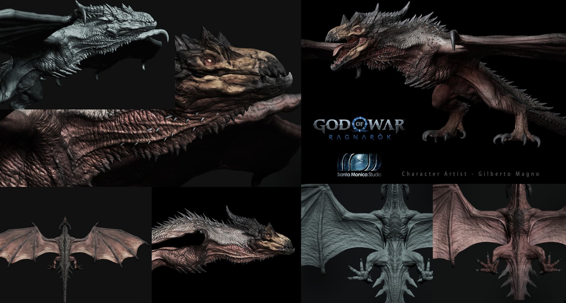 God of War Ragnarök — Estudo de personagem